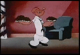 Popeye Gopher Spinach