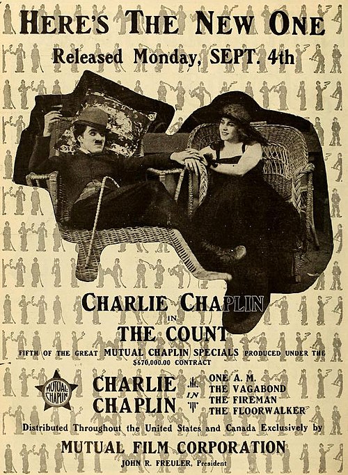 Charlie Chaplin’s “The Count”- 1916
