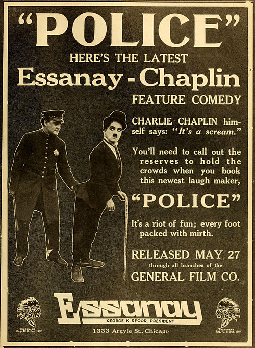Charlie Chaplin’s “Police”- 1916