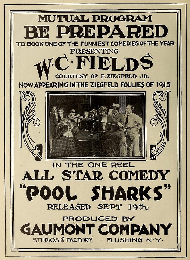 Pool Sharks- 1915
