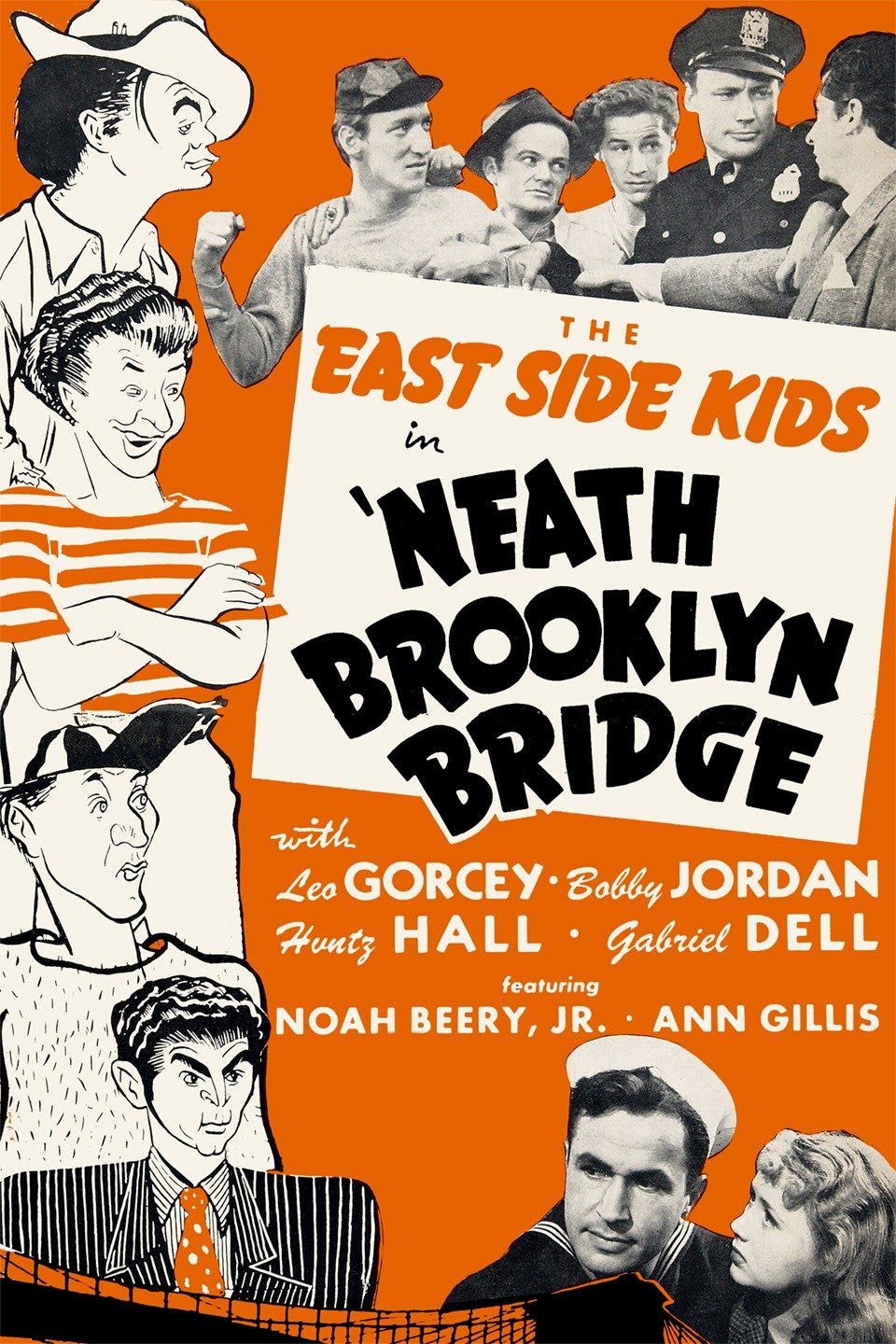 Neath Brooklyn Bridge- 1942