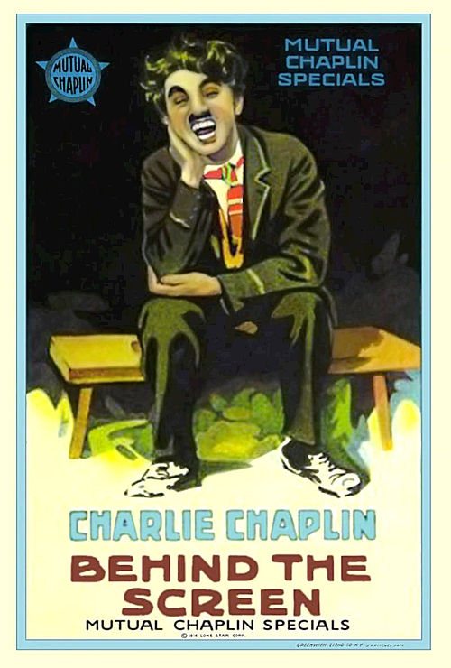 Charlie Chaplin’s “Behind The Screen”- 1916