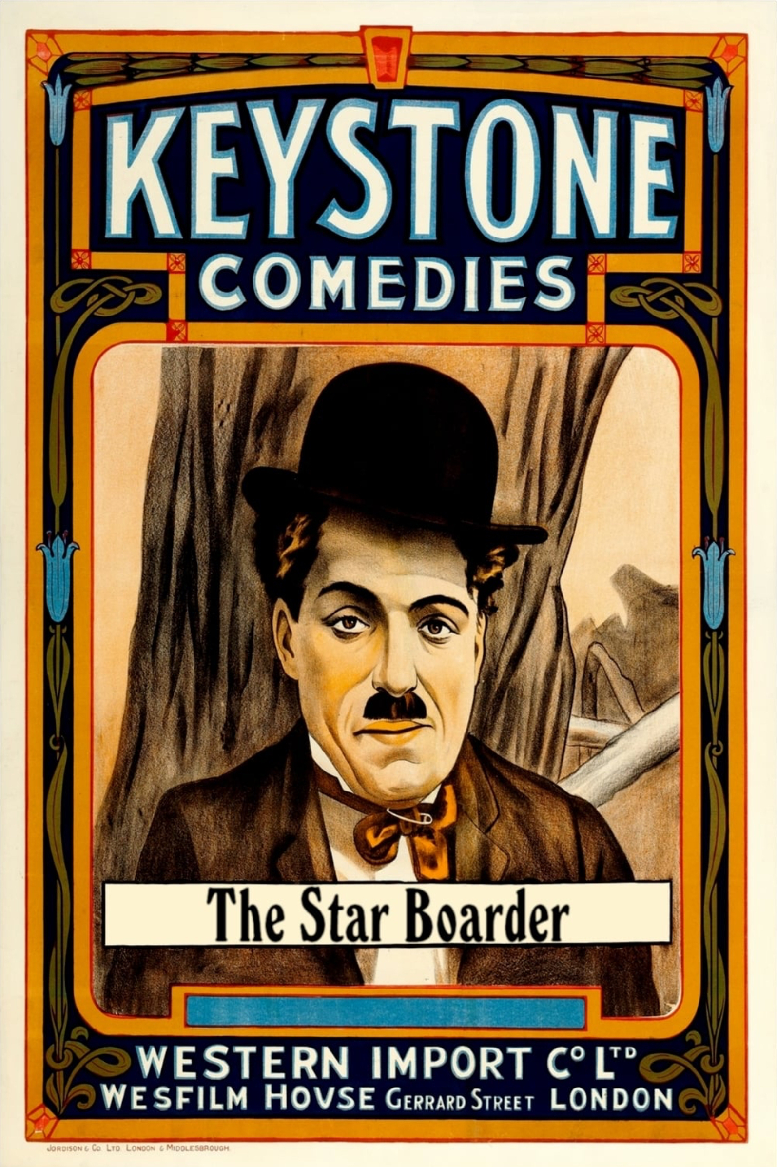 Charlie Chaplin’s “The Landladys Pet” aka The Star Boarder- 1914