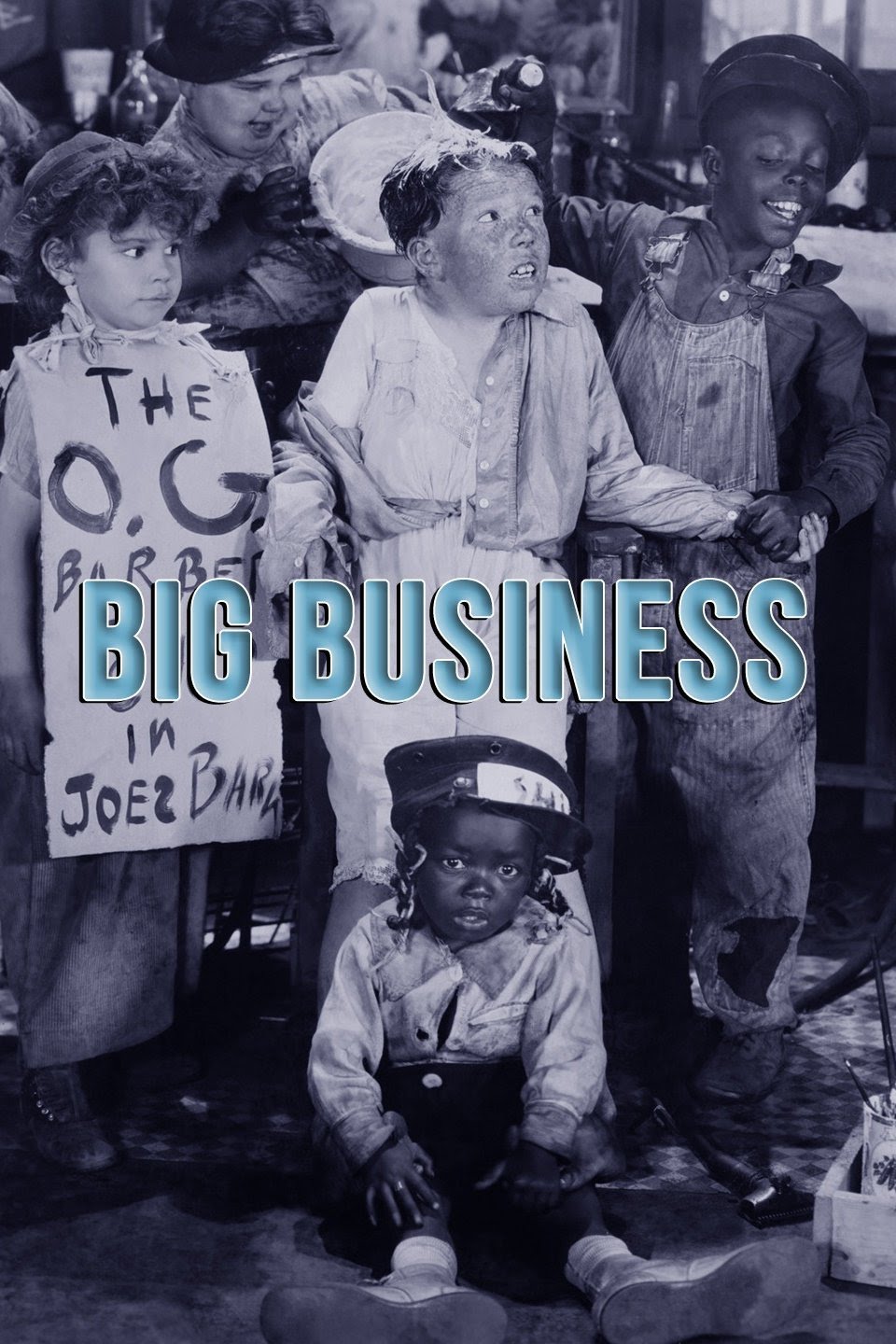 Big Buisness Our Gang Silent Film- 1924