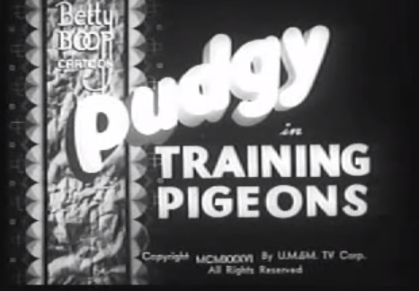 Betty Boop: Training Pigeons- 1936