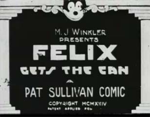 Felix Gets the Can-1924