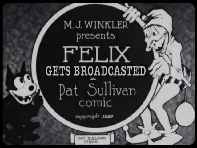 Felix the Cat – Felix Gets Broadcasted-1923