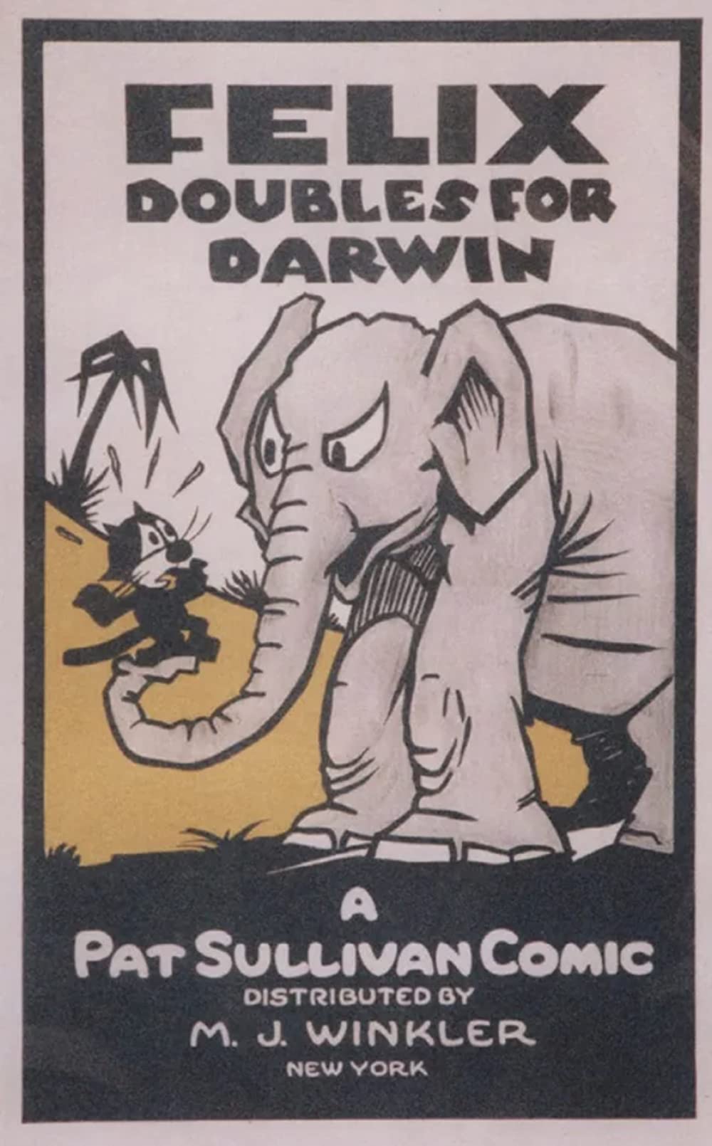 Felix the Cat – Doubles for Darwin-1924