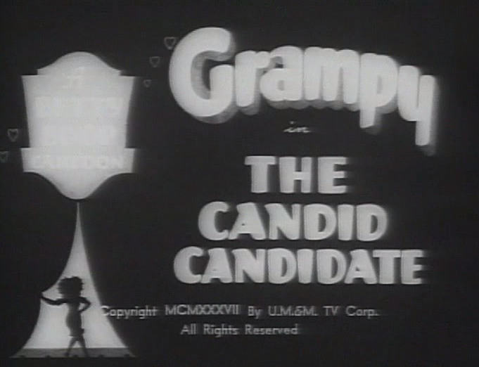 Betty Boop: The Candid Candidate-1937